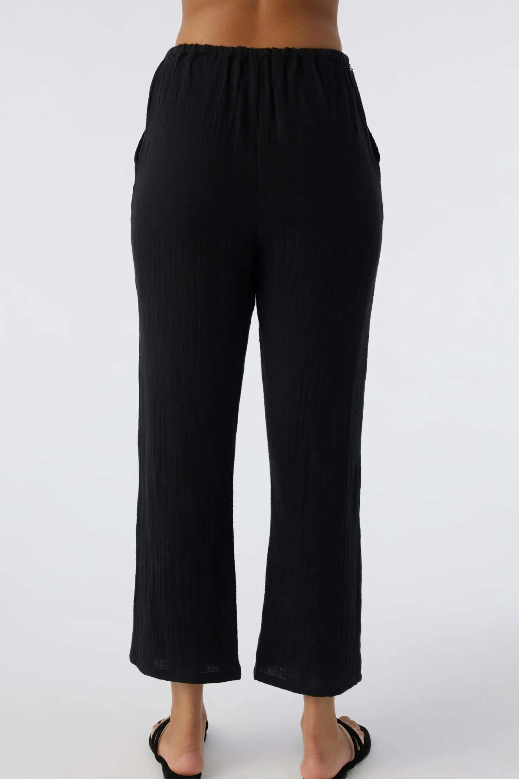 BRENDA CRINKLE DOUBLE GAUZE BEACH PANTS
