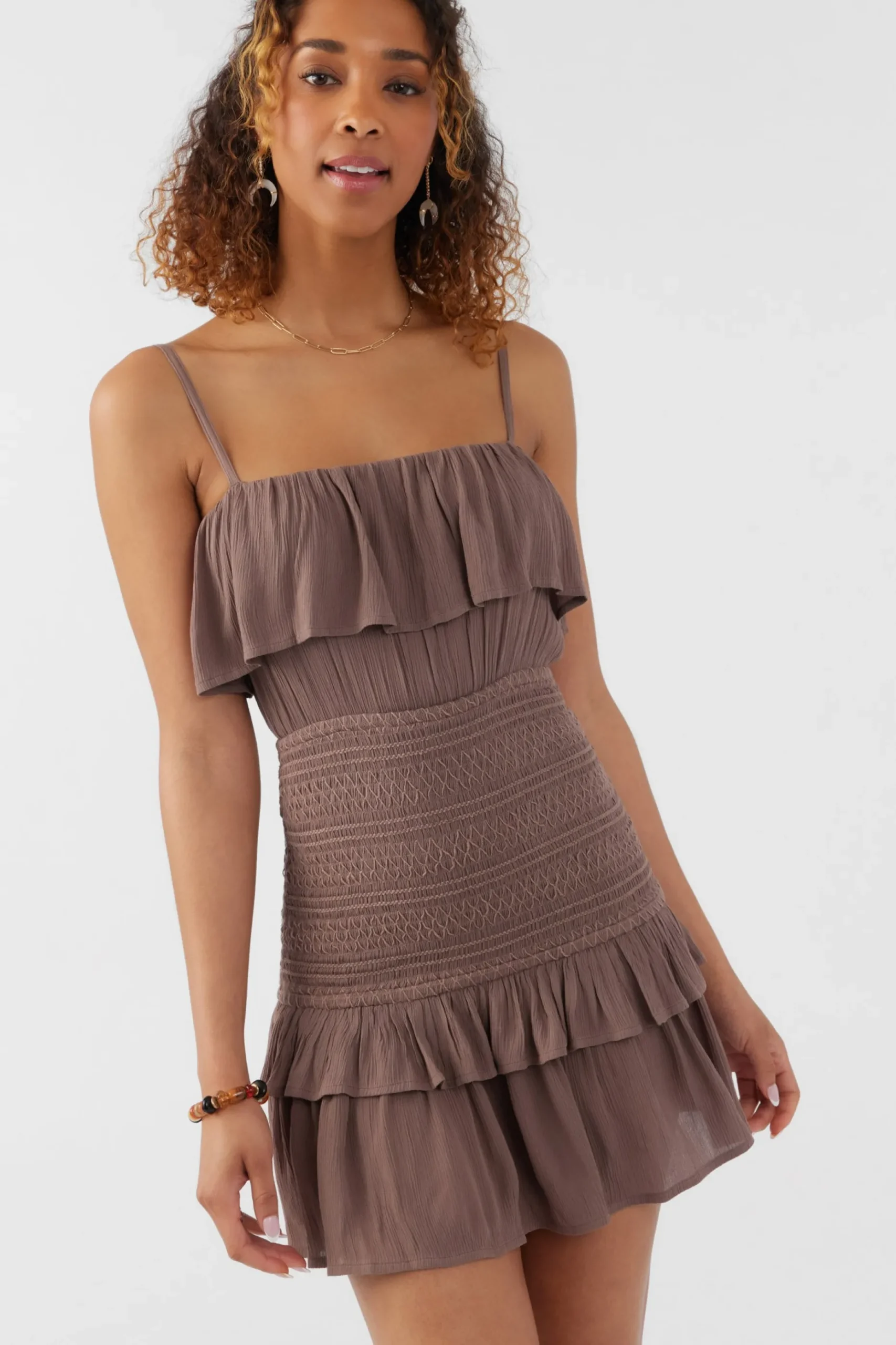 CONSTANCE SMOCKED DRESS