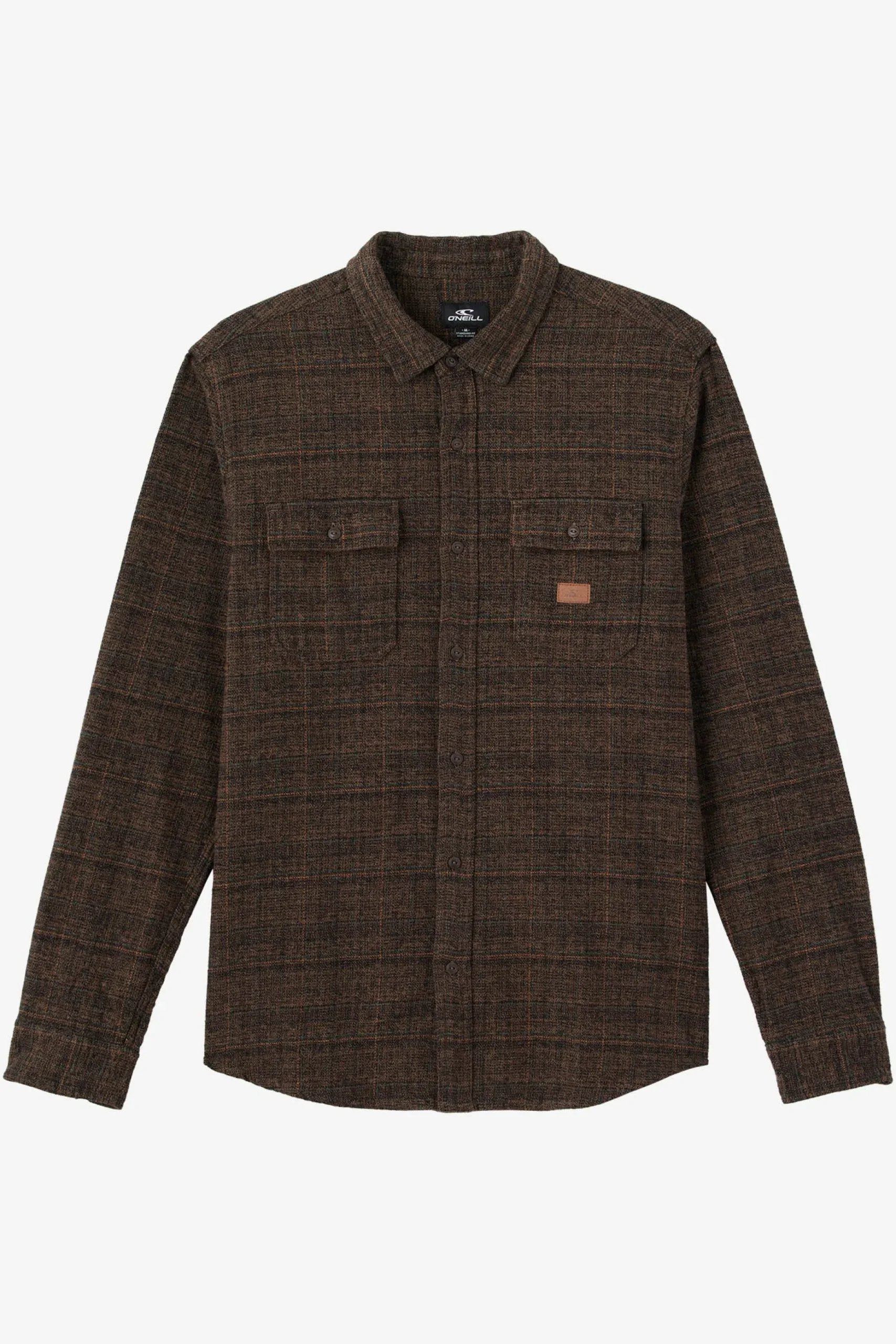 DAVIES FLANNEL STANDARD FIT LONG SLEEVE SHIRT