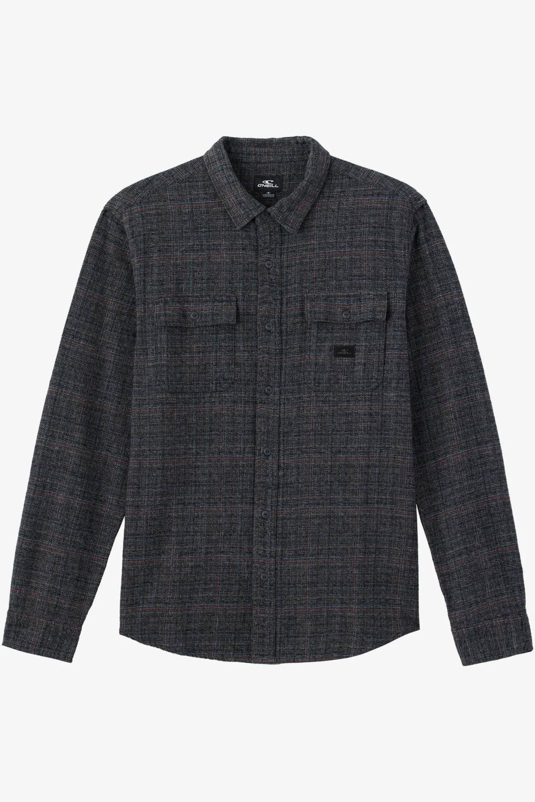 DAVIES FLANNEL STANDARD FIT LONG SLEEVE SHIRT