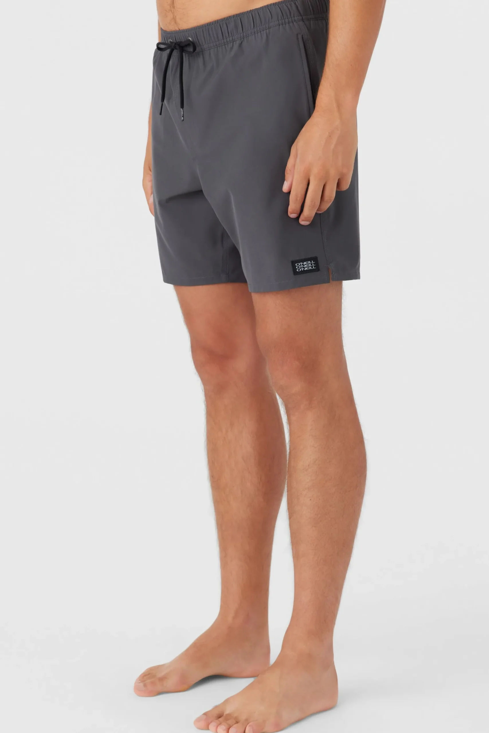 DIVERGENT ELASTIC WAIST LINED 17" SWIM TRUNKS