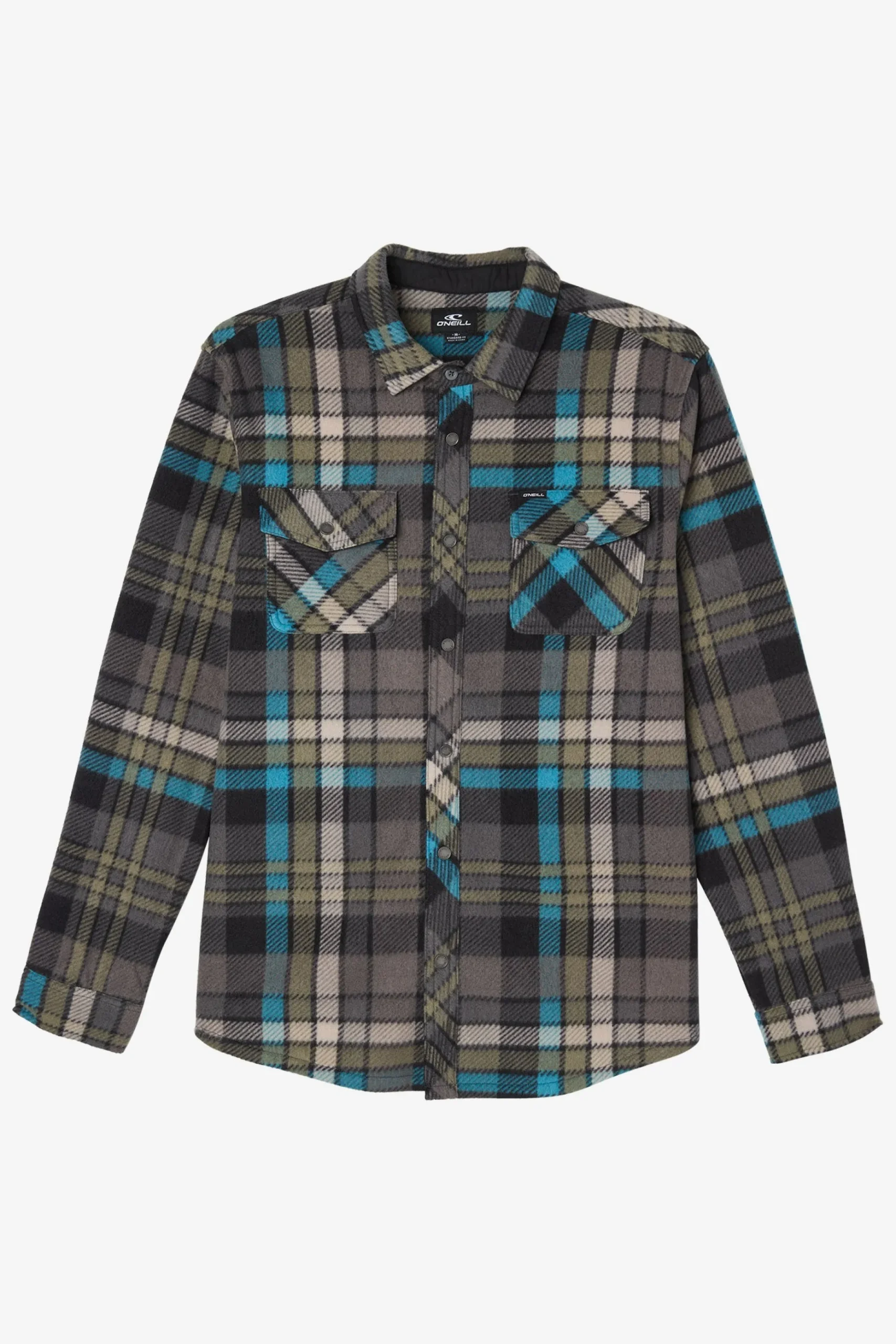 GLACIER PLAID SUPERFLEECE SHIRT