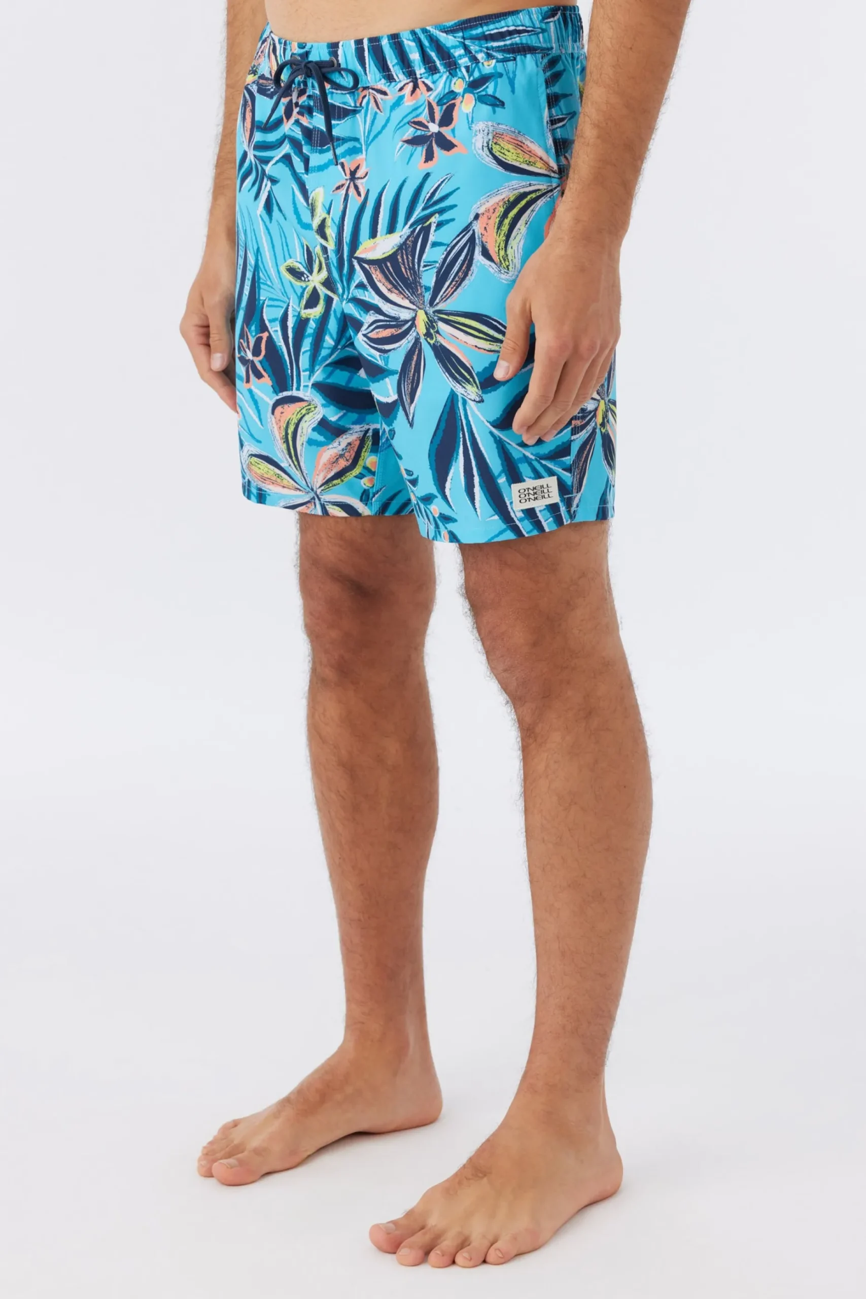 HERMOSA CREW ELASTIC WAIST 17" SWIM TRUNKS