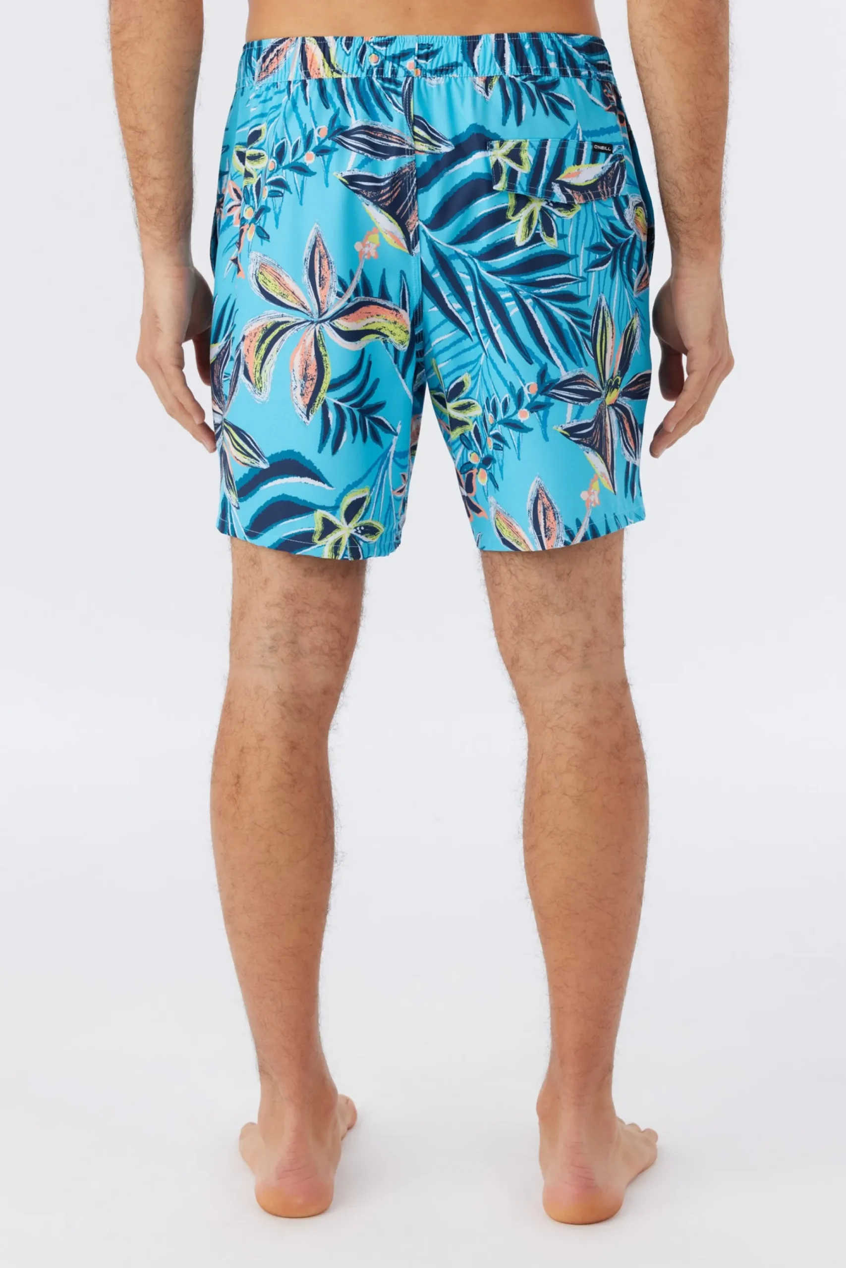 HERMOSA CREW ELASTIC WAIST 17" SWIM TRUNKS