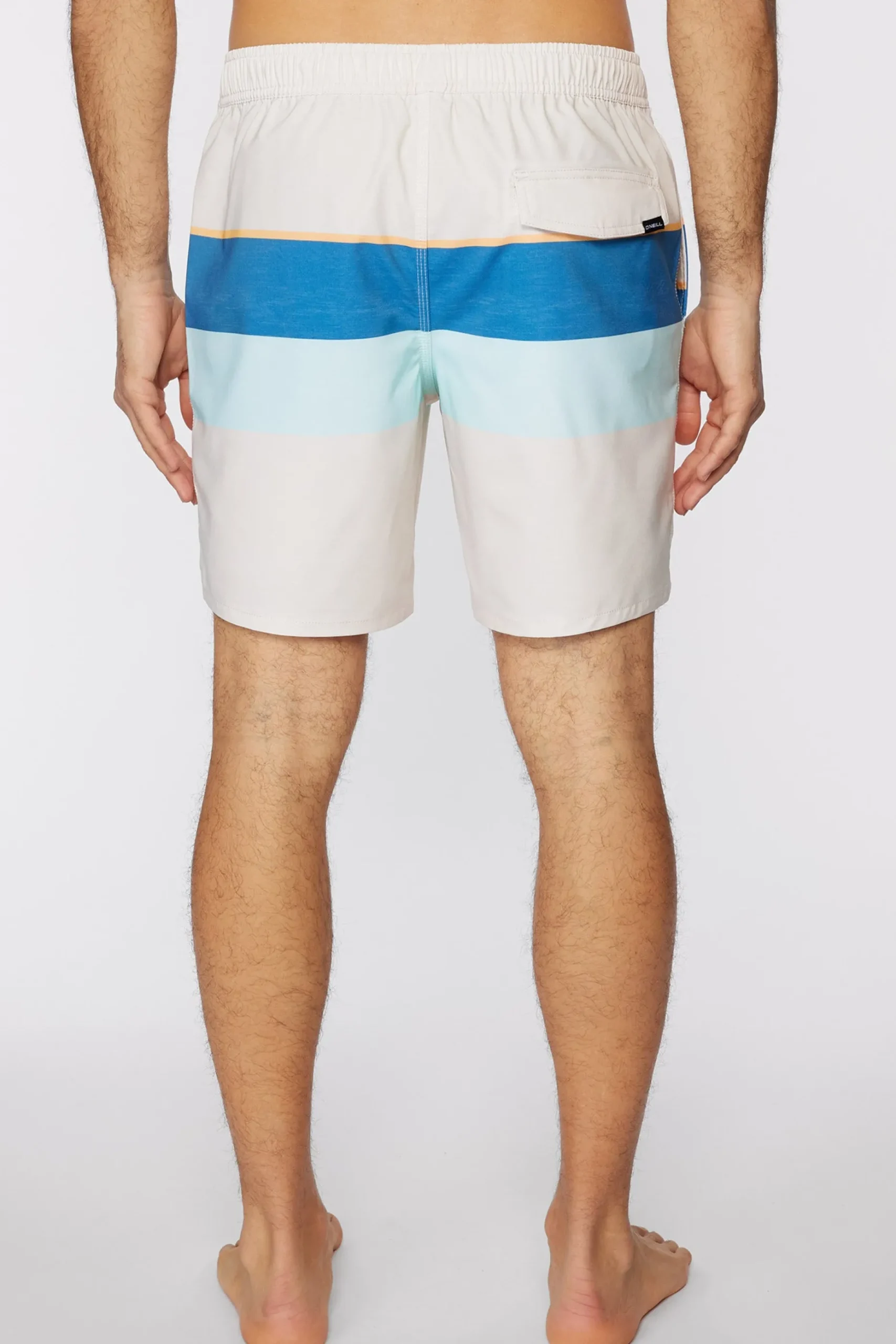 HERMOSA ELASTIC WAIST 17" SWIM TRUNKS