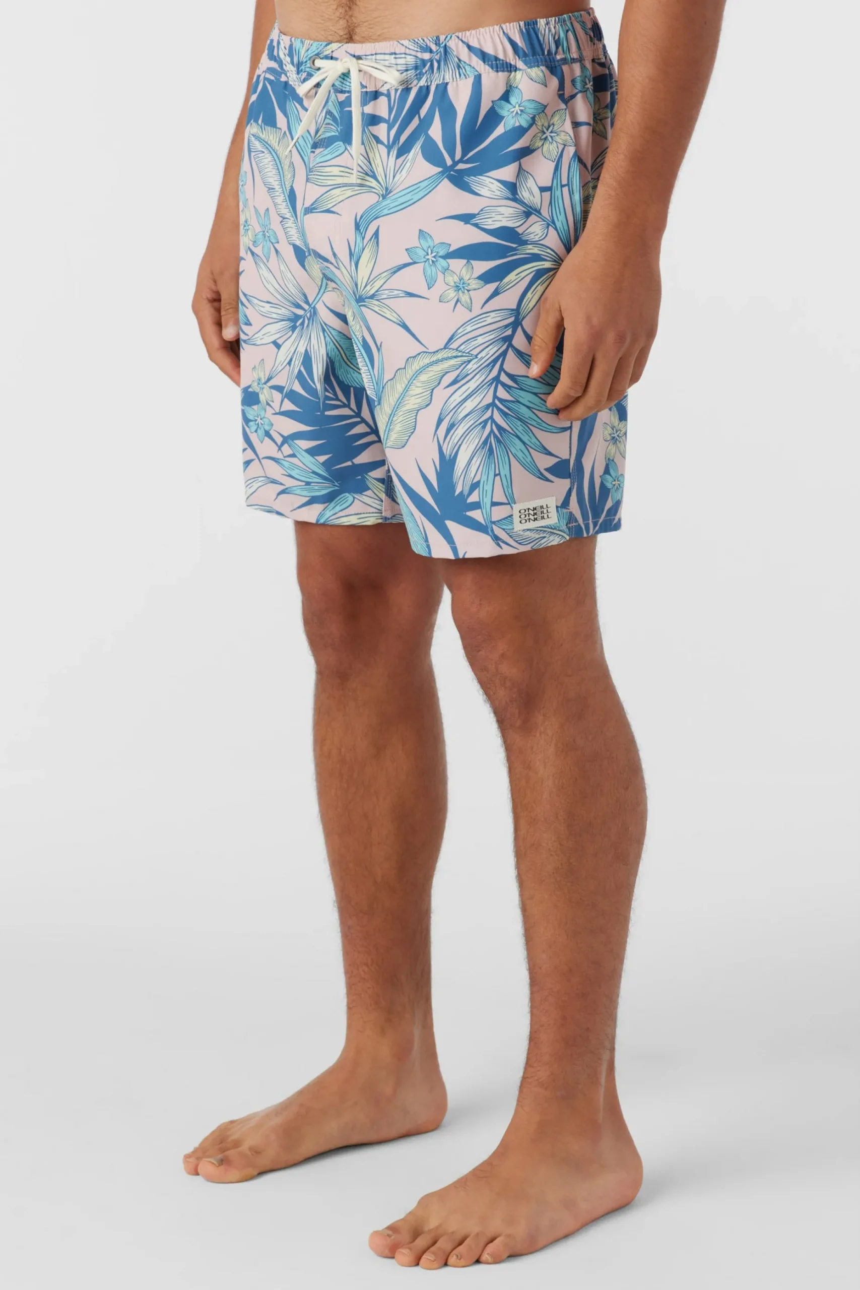HERMOSA ELASTIC WAIST 17" SWIM TRUNKS