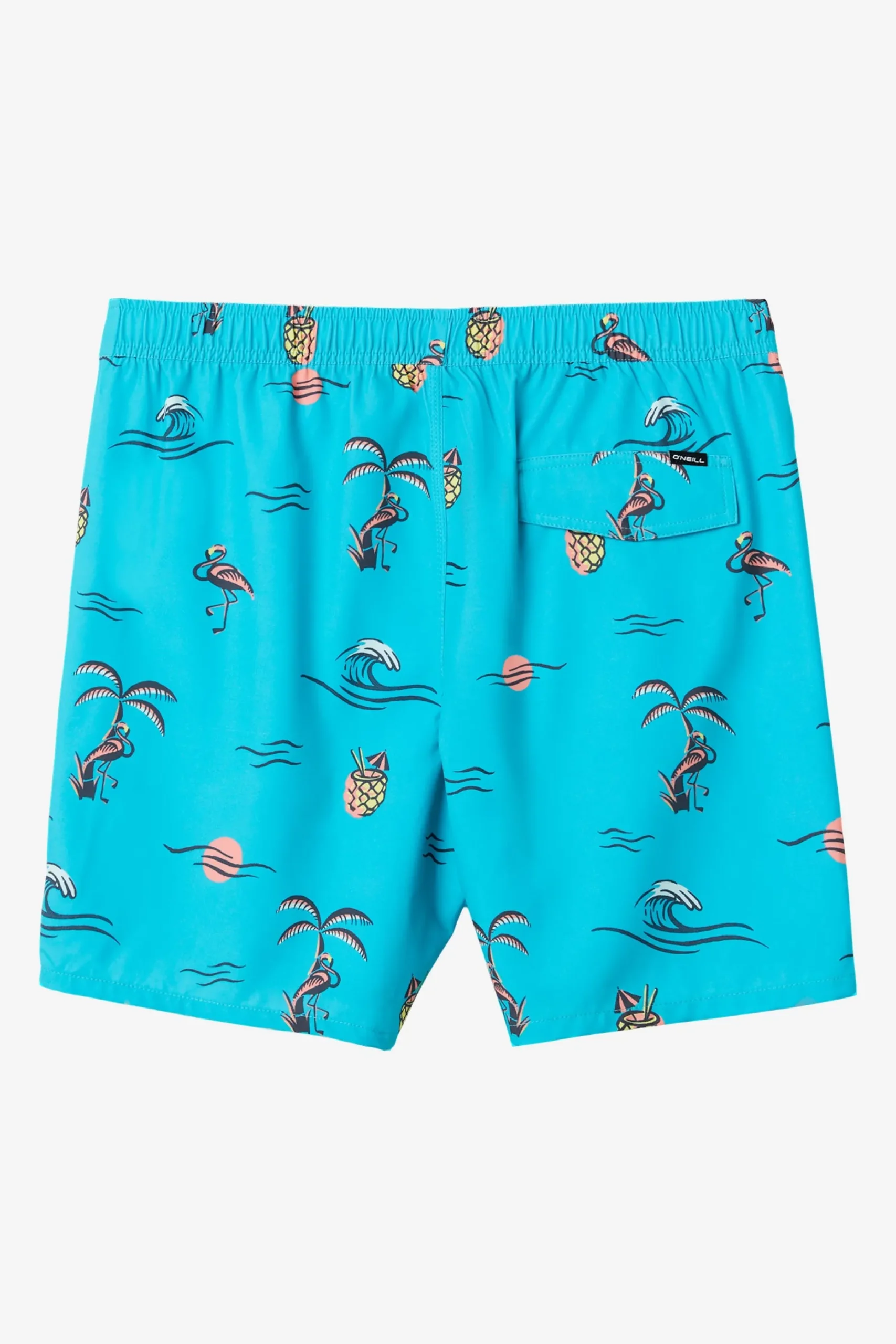 HERMOSA ELASTIC WAIST 17" SWIM TRUNKS
