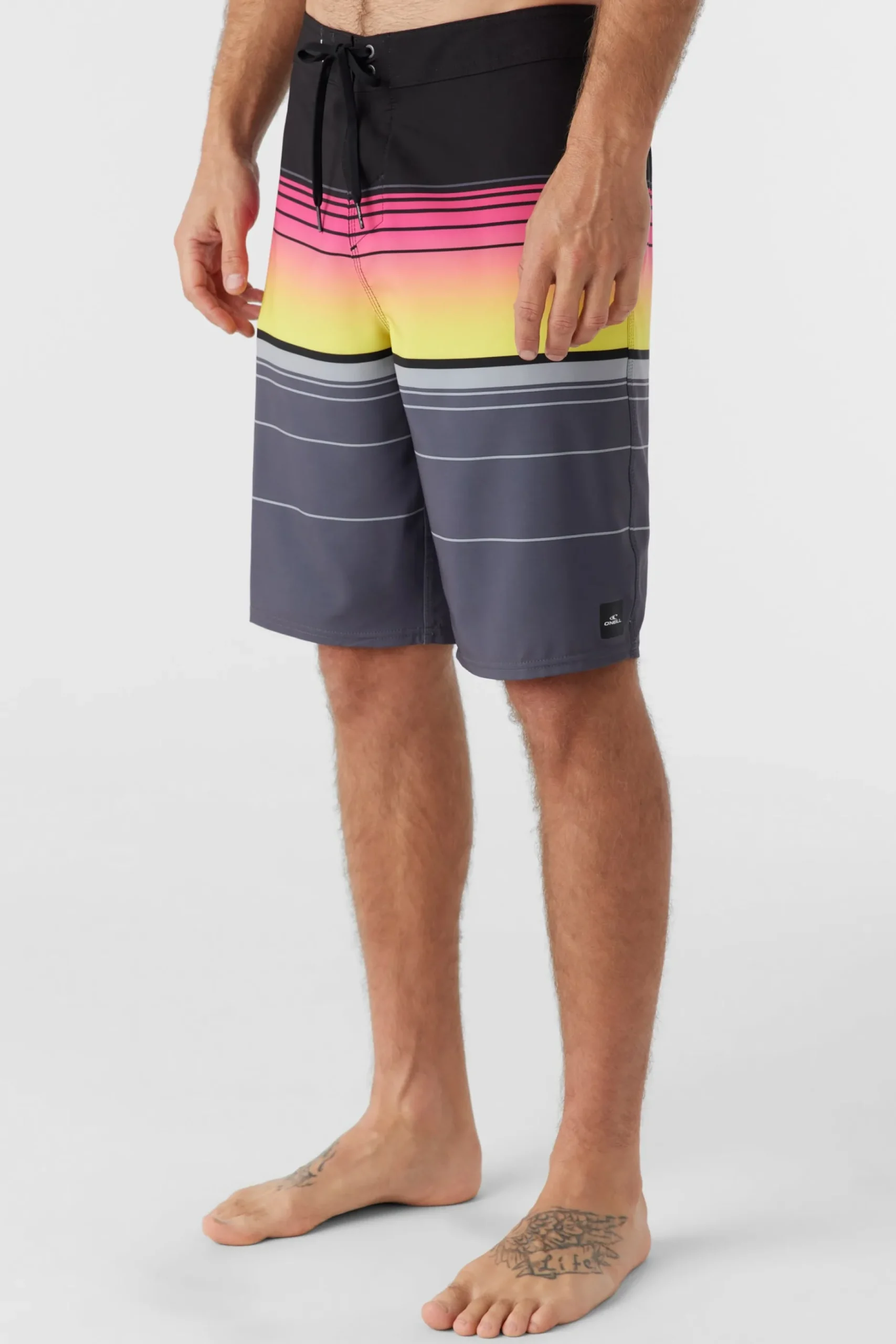 HYPERFREAK HEAT STRIPE 21" BOARDSHORTS