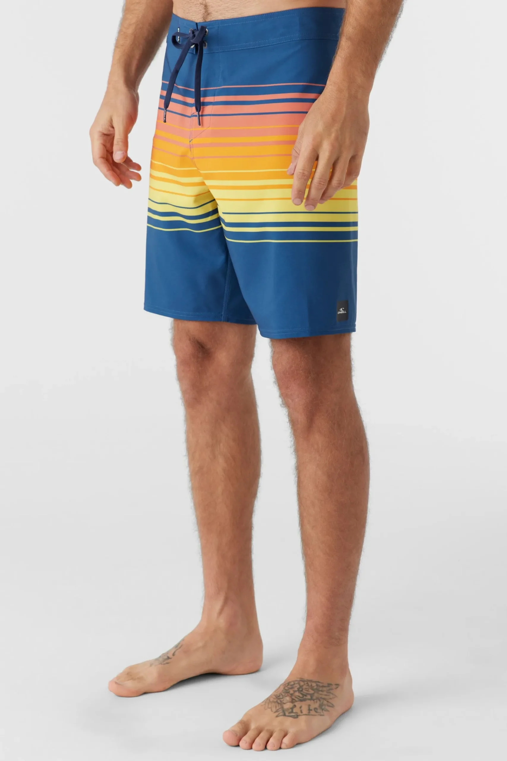 HYPERFREAK HEAT STRIPE LINE 19" BOARDSHORTS