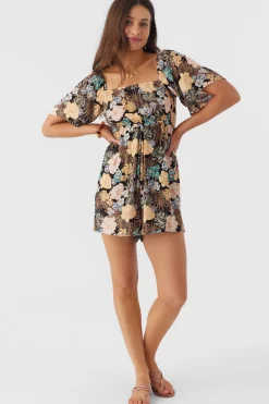 JASLYNN MACAW TROPICAL ROMPER