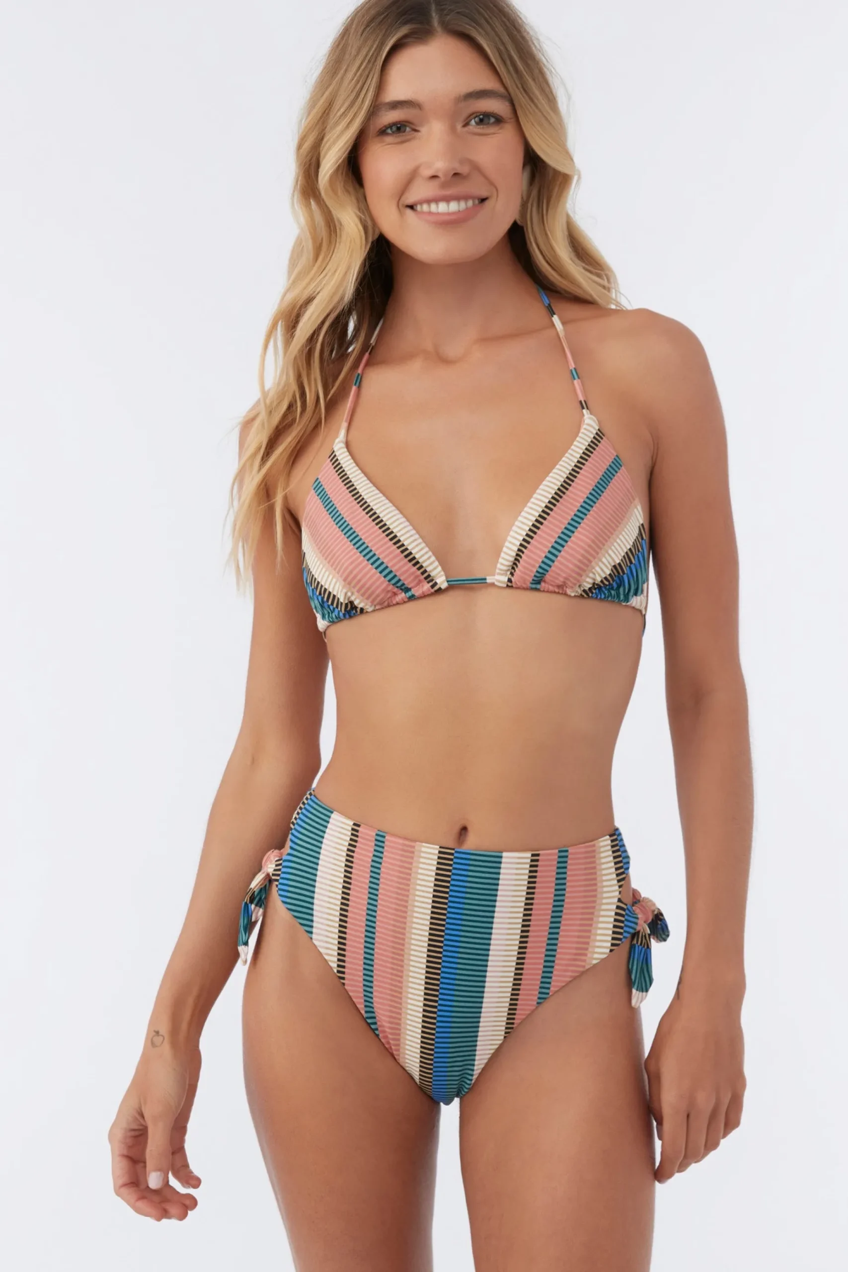 KENDARI STRIPE VENICE TRIANGLE TOP