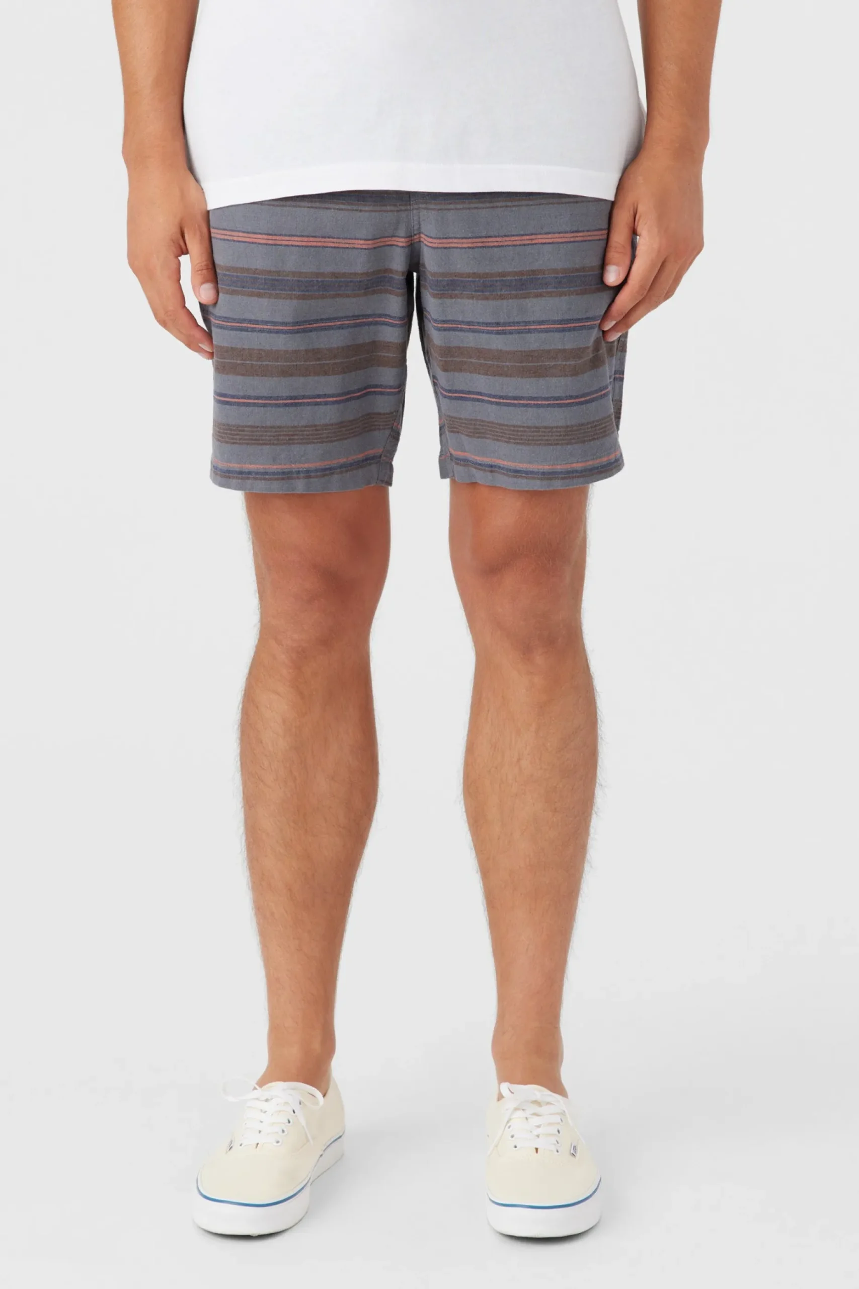 LOW KEY STRIPE 18" SHORTS