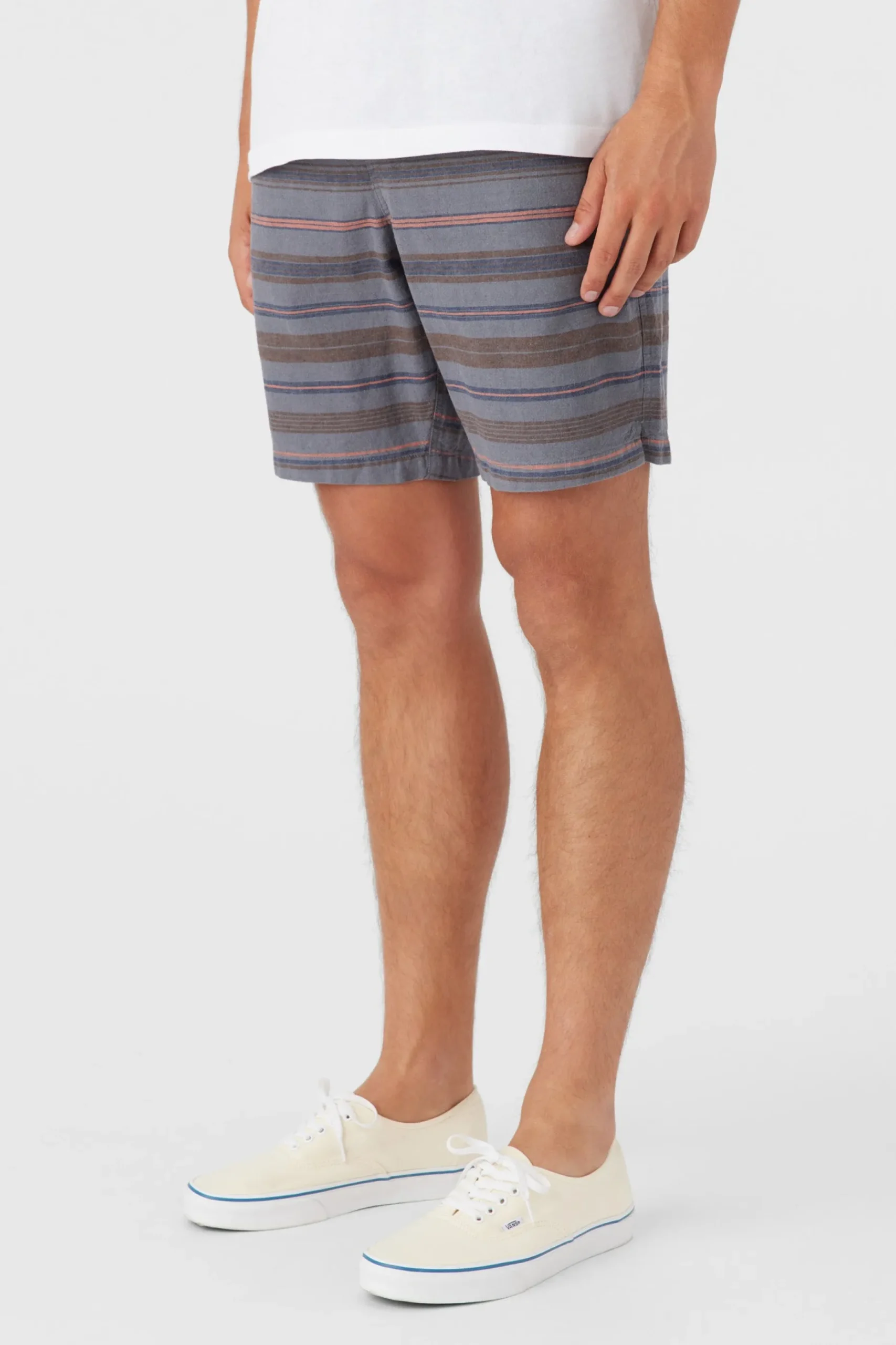 LOW KEY STRIPE 18" SHORTS