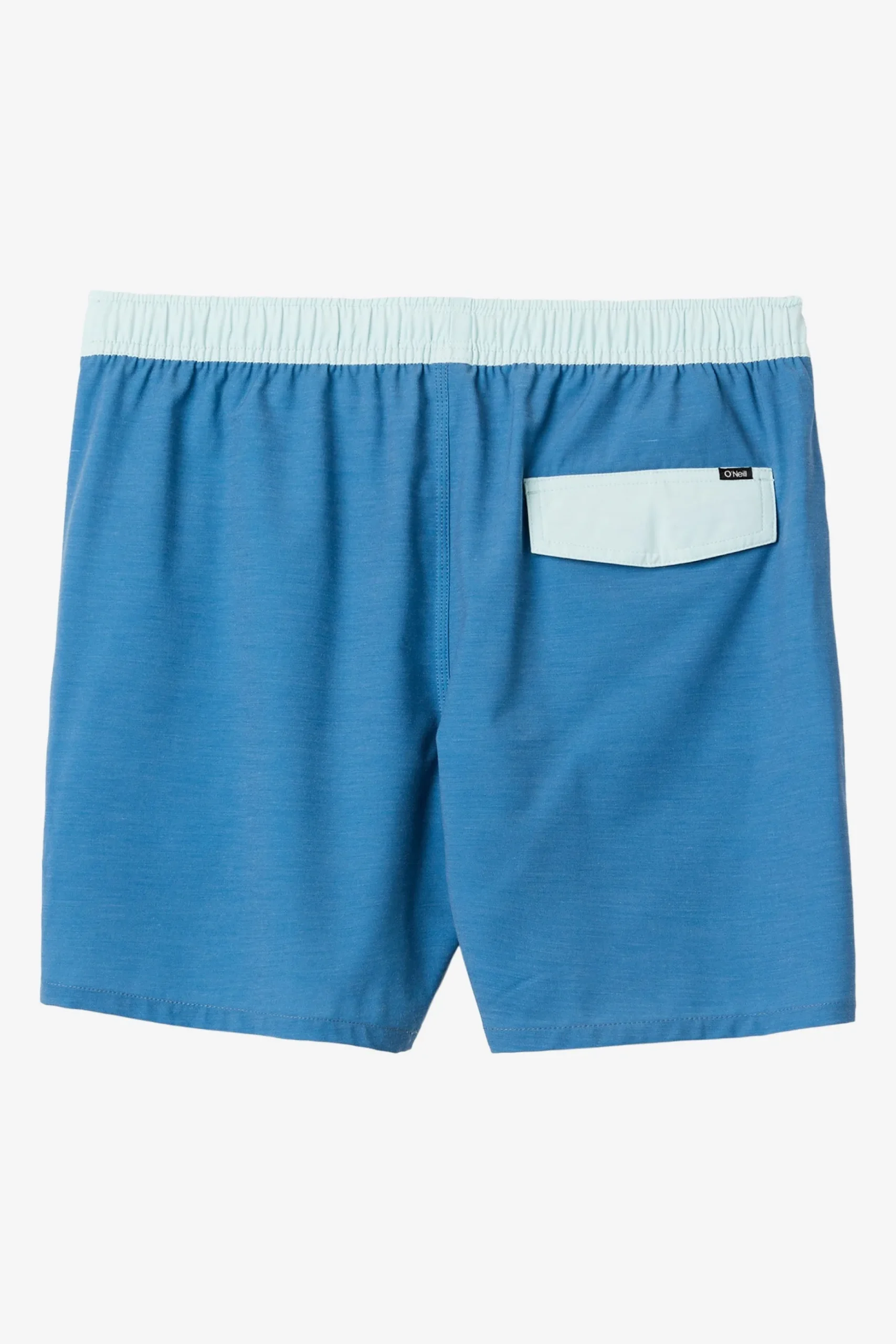 O'RIGINALS SOLID ELASTIC WAIST 16" SWIM TRUNKS