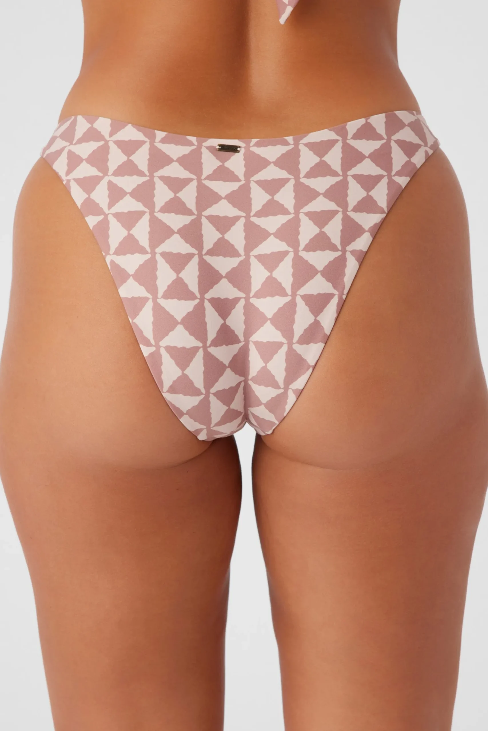 SALTWATER ESSENTIALS AMOR GEO FLAMENCO HIGH CUT CHEEKY BOTTOMS