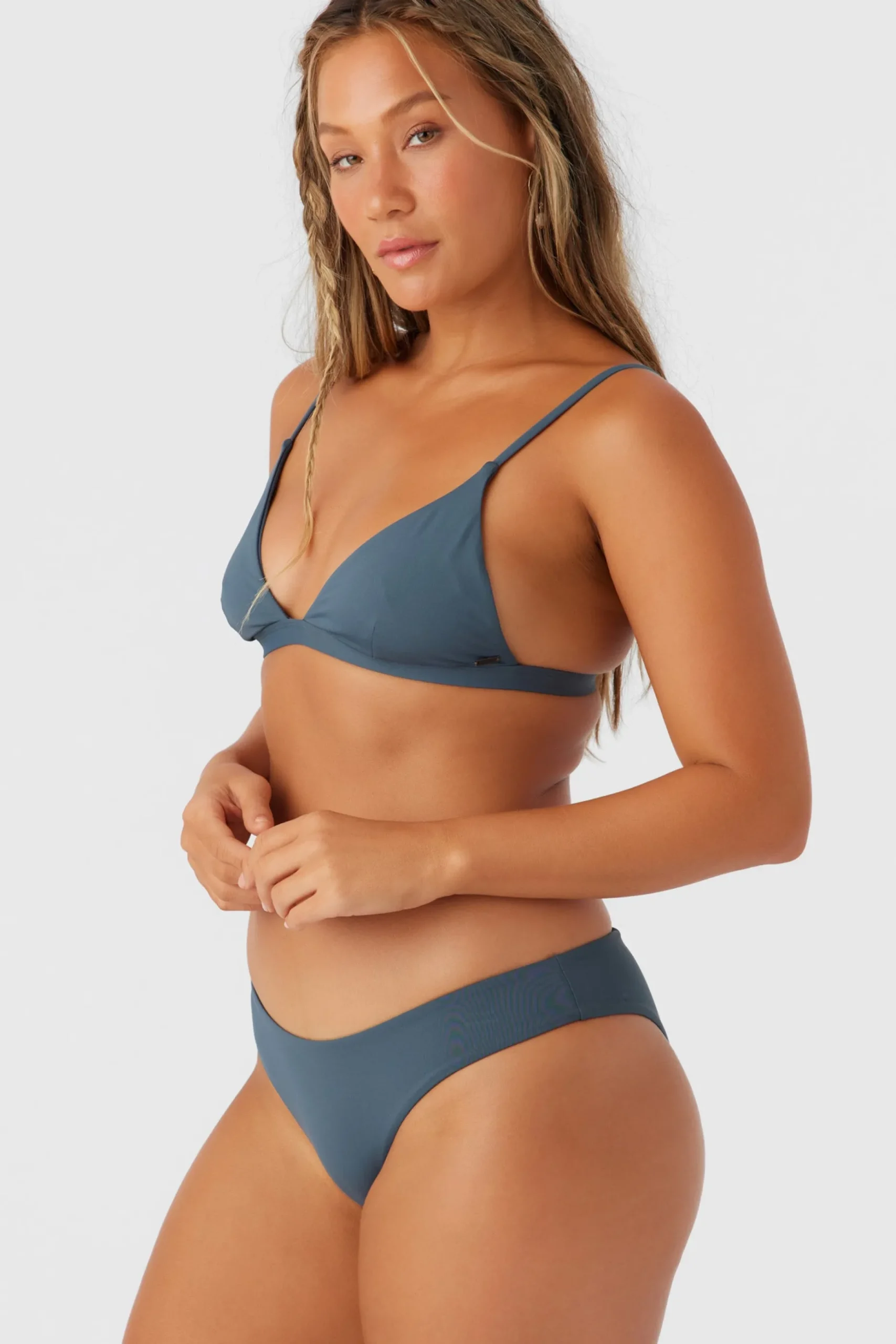 SALTWATER SOLIDS SEASIDE TRIANGLE TOP