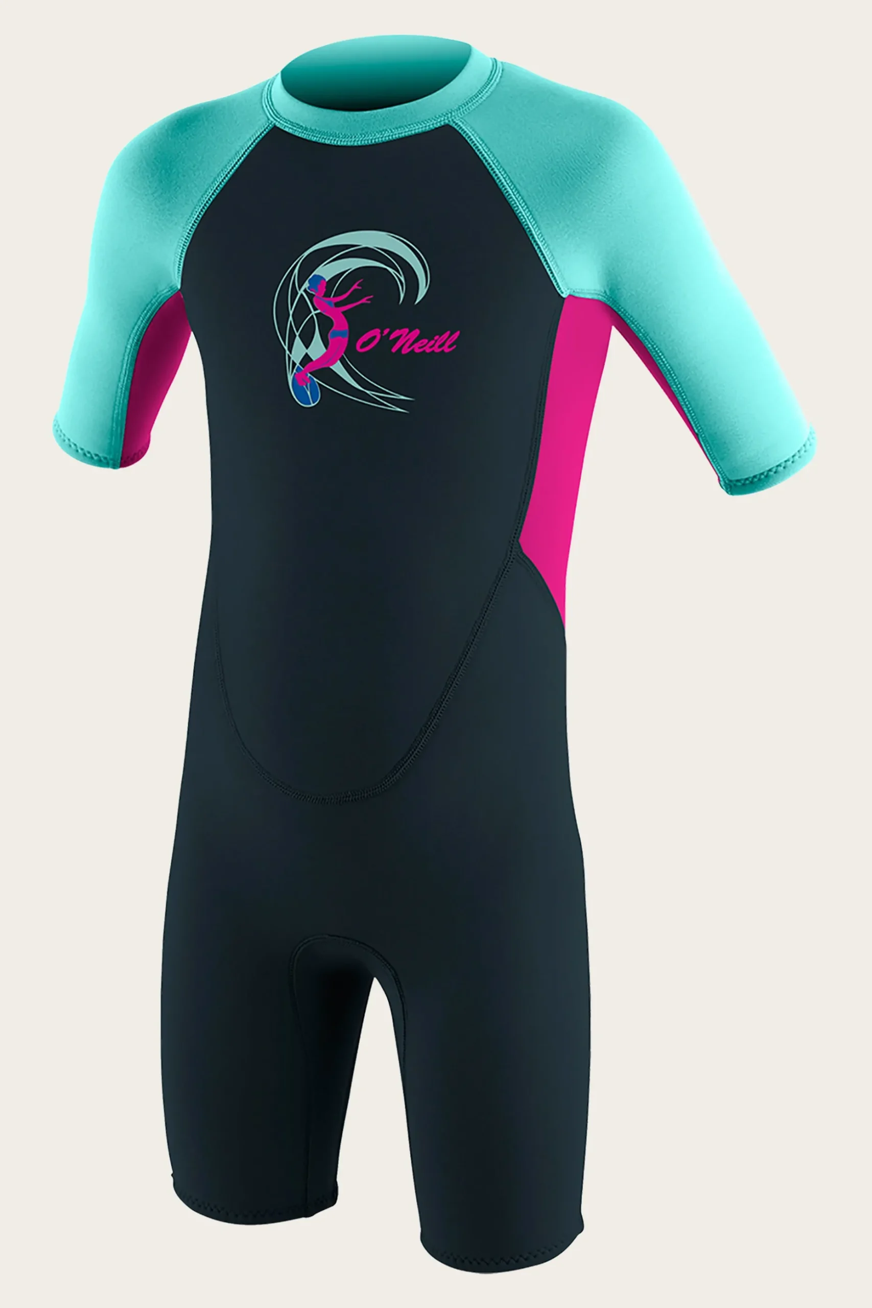TODDLER REACTOR-2 2MM BACK ZIP S/S SPRING WETSUIT