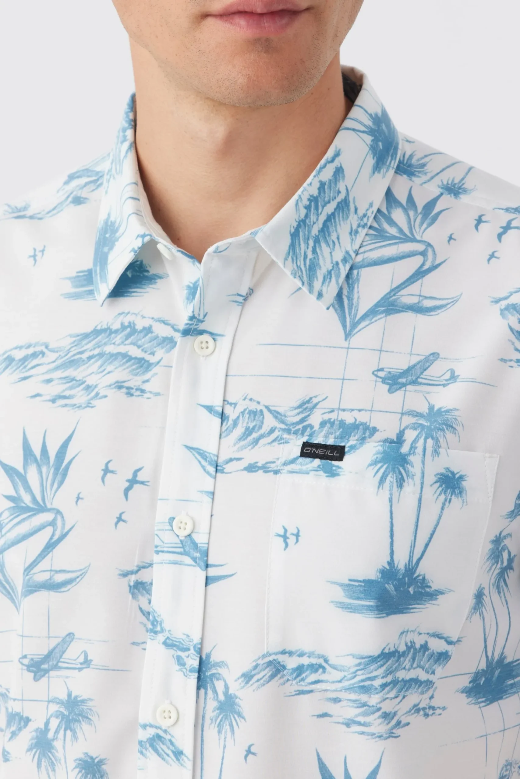 TRVLR UPF TRAVERSE HAWAII RELAXED FIT SHIRT