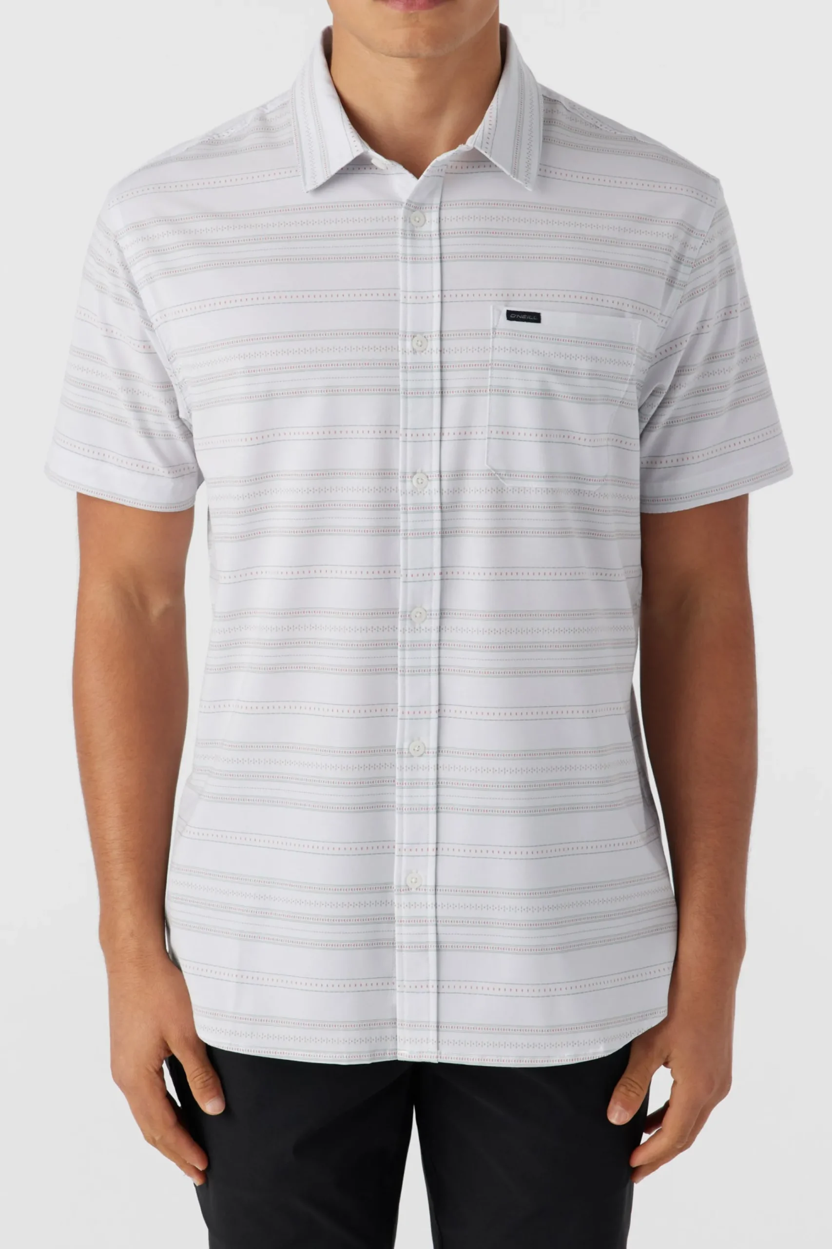 TRVLR UPF TRAVERSE STRIPE STANDARD FIT SHIRT