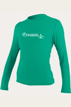WOMEN'S BASIC 50+ L/S SUN SHIRT