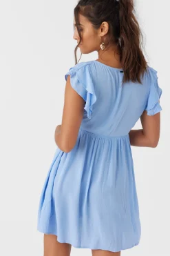 ZAINA SOLID SHORT DRESS