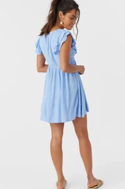 ZAINA SOLID SHORT DRESS